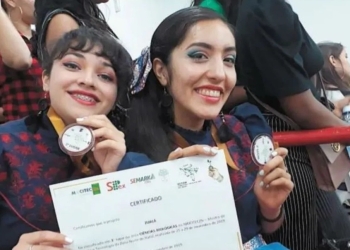 Triunfan estudiantes michoacanas en Brasil con chocolate artesanal para diabéticos
