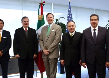 México y EU vigilarán frontera en común para frenar flujo de armas