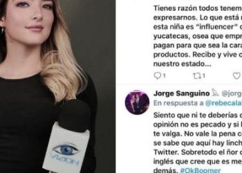 Despiden a influencer española que insultó y humilló a la gente que vive en Yucatán