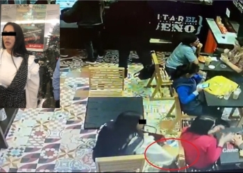 Mujer roba tarjeta, gasta casi 70 mil pesos en minutos (Video)