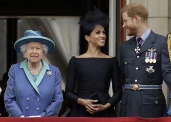 Isabel II acepta decisión de príncipe Harry y Meghan de apartarse de la realeza británica