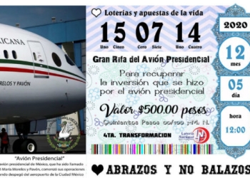 Hacen “cachitos” e inundan de memes las redes por propuesta de AMLO para rifar avión presidencial