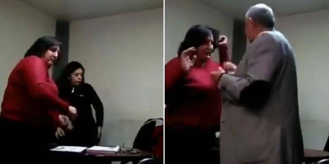 Captan a funcionarios de Fiscalía borrachos en la oficina (Video)