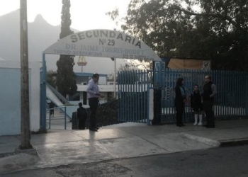 Alumno de secundaria ‘bromea’ con hacer tiroteo en escuela de Monterrey; ya fue identificado