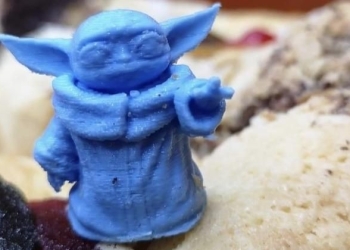 Sustituyen a Niño Dios por Baby Yoda en rosca de reyes de Jalisco