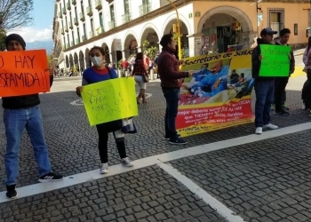 Protestan por falta de medicinas para niños con cáncer
