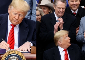 Trump promulga T-MEC y ya solo falta Canadá
