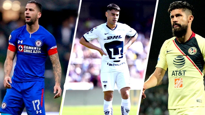 Pumas, Cruz Azul y América dominan el 11 ideal de la jornada 5 del Clausura 2020
