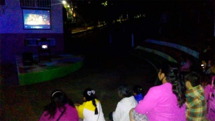 Inicia el programa Cine en tu Colonia