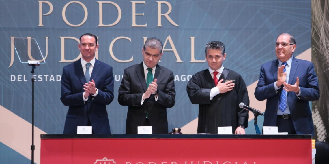 Rinde Informe Anual del TSJE el magistrado Miguel Felipe Mery Ayup