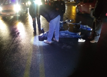 Joven atropellado es reportado grave