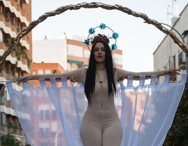 Rosalía se lució en el Carnaval de España