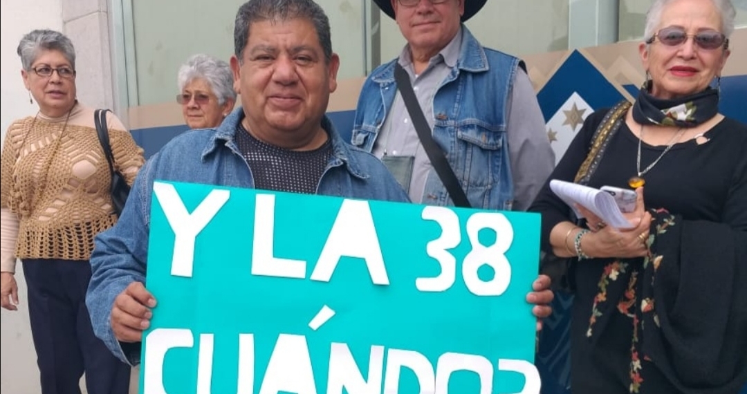 ¿Y la sección 38  para cuándo?