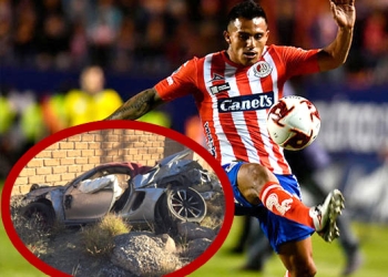 Javier Cortés sufre accidente automovilístico en San Luis