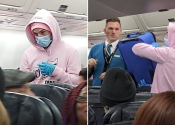 Influencer finge tener coronavirus en pleno vuelo y provoca un aterrizaje de emergencia (video)
