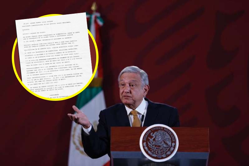 AMLO publica carta que le entregó la mamá de ‘El Chapo’