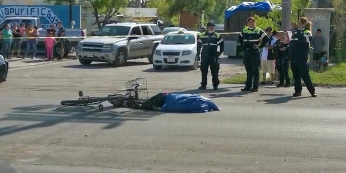 Ante el MP accidente vial donde falleció un ciclista