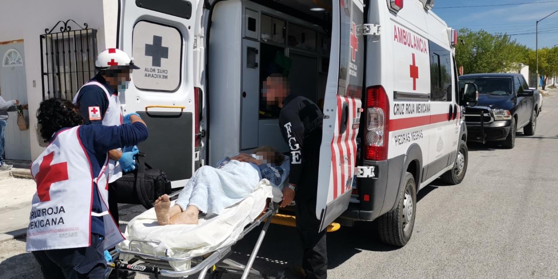 Reporte de anciana lesionada provoca movilización policiaca