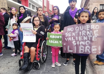 Poder femenino  el 8M en Saltillo