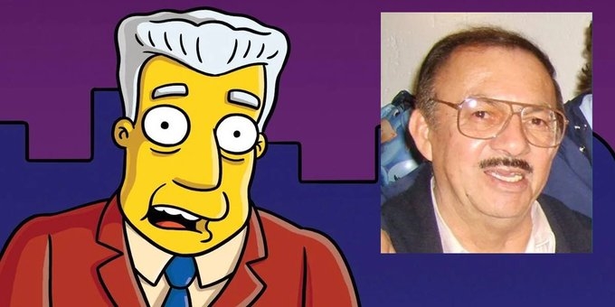 Fallece actor mexicano de doblaje que daba voz a Kent Brockman en Los Simpson