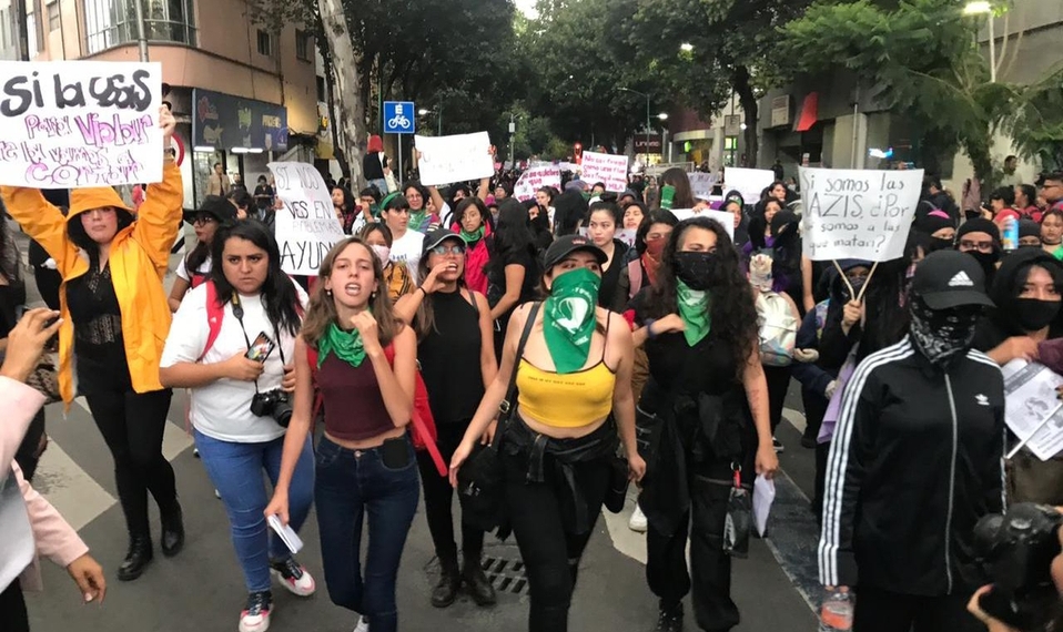 Senado respalda marchas feministas contra violencia