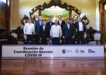 Acuerdan gobernadores estrategias de prevención y actuación por COVID 19
