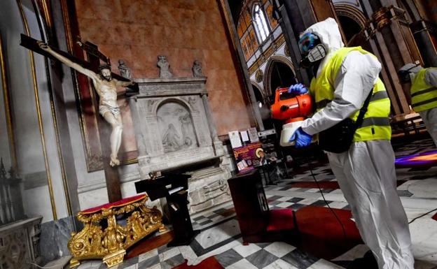 Cifra de muertos en Italia se acerca ya a los 3 mil, al subir 475 en un día