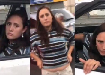 La confrontan por abandonar a sus hijos, termina acusando de ‘manoseo’ a testigo