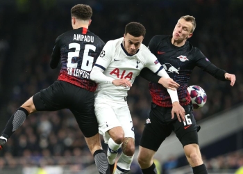 Leipzig recibe al Tottenham disputan la vuelta de los octavos de final de la UEFA