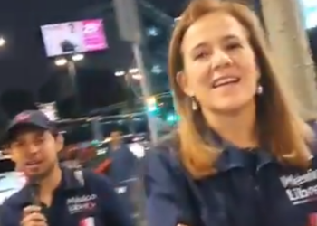 ‘¿No les da vergüenza?’: ciudadano a Margarita Zavala por México Libre (Video)