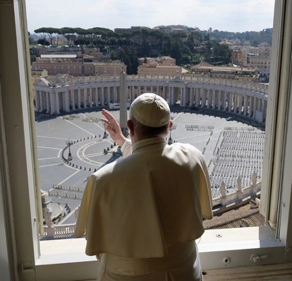 Papa Francisco celebrará la Semana Santa sin fieles a causa del coronavirus