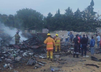 Explosión de polvorín deja 2 muertos y 5 heridos