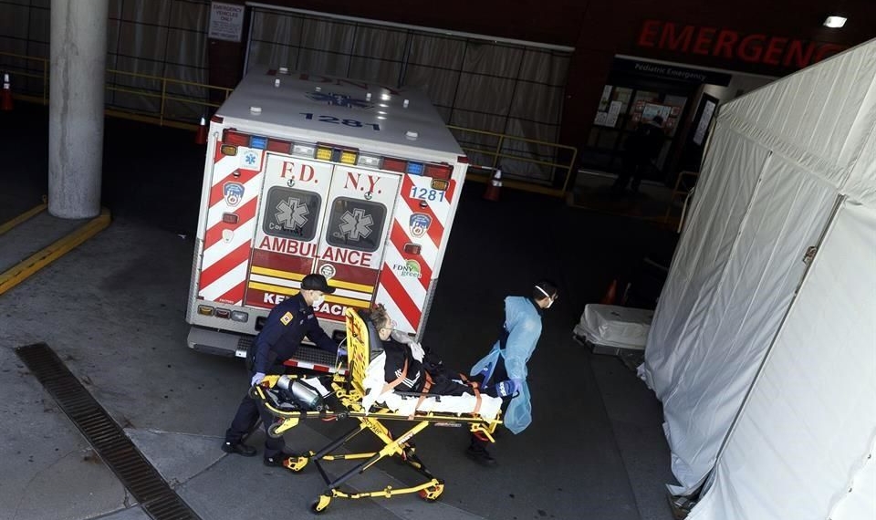 NY registra 594 muertes en un día