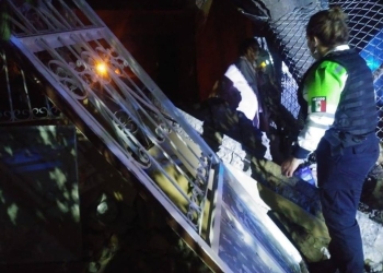 Daños materiales dejan los fuertes vientos en Ciudad Acuña