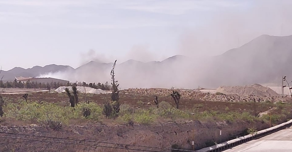 Incendio en Holcim