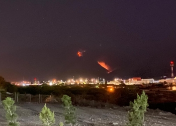 Arde la sierra de Arteaga