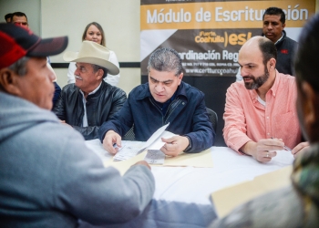 Gobierno Estatal de Coahuila proyecta entregar 6 mil escrituras en 2020