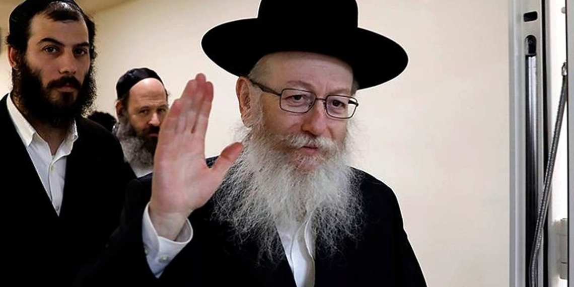 Ministro de Salud Israelí da positivo a Covid-19; afirmaba que era un castigo por la homosexualidad