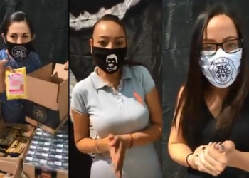 Captan en video a hija de El Chapo haciendo “chapo despensas”