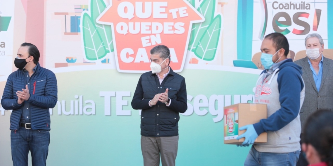 Dan apoyo alimentario ante contingencia sanitaria