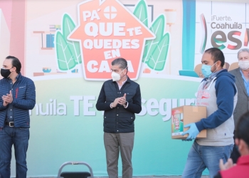 Dan apoyo alimentario ante contingencia sanitaria