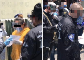 Pareja golpea a enfermera por estacionarse frente a una casa