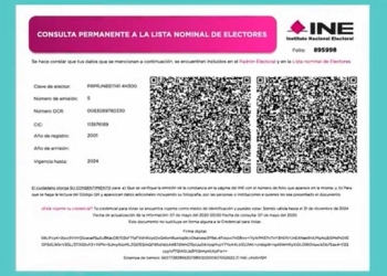 Inicia mañana lunes trámite de constancia digital del INE