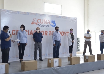 Empresas se suman al programa “Acuña Solidario”