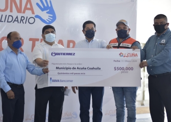 Aumentan donativos para programa municipal “Acuña Solidario”
