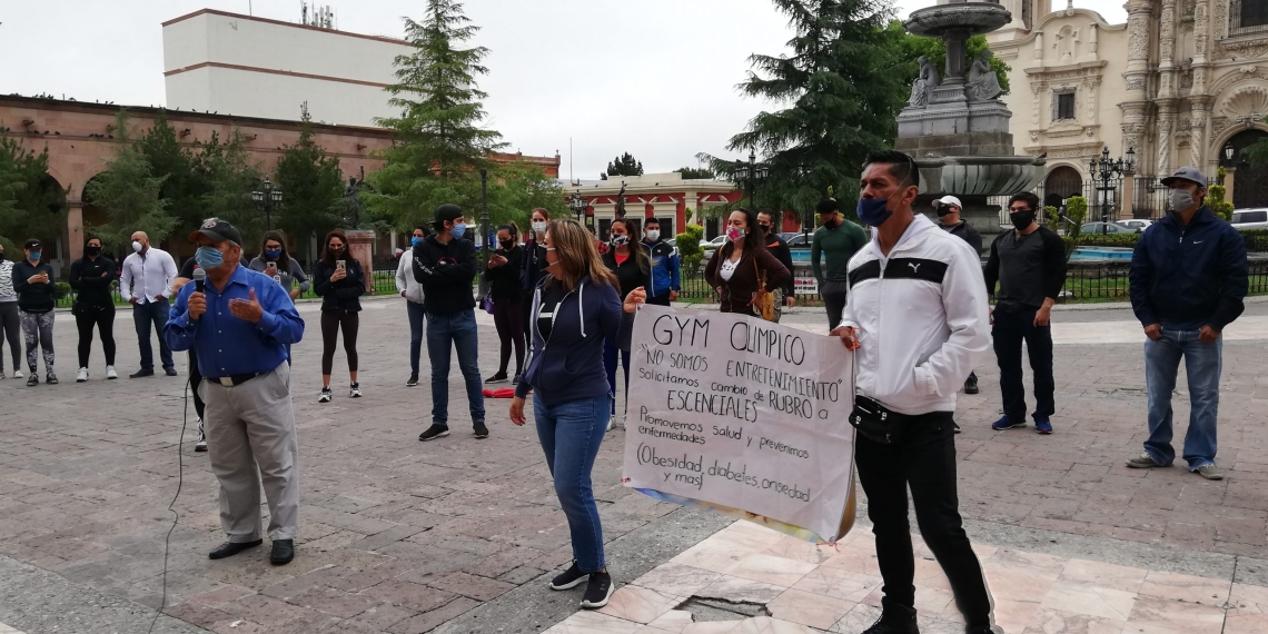 Piden reactivación de los gimnasios