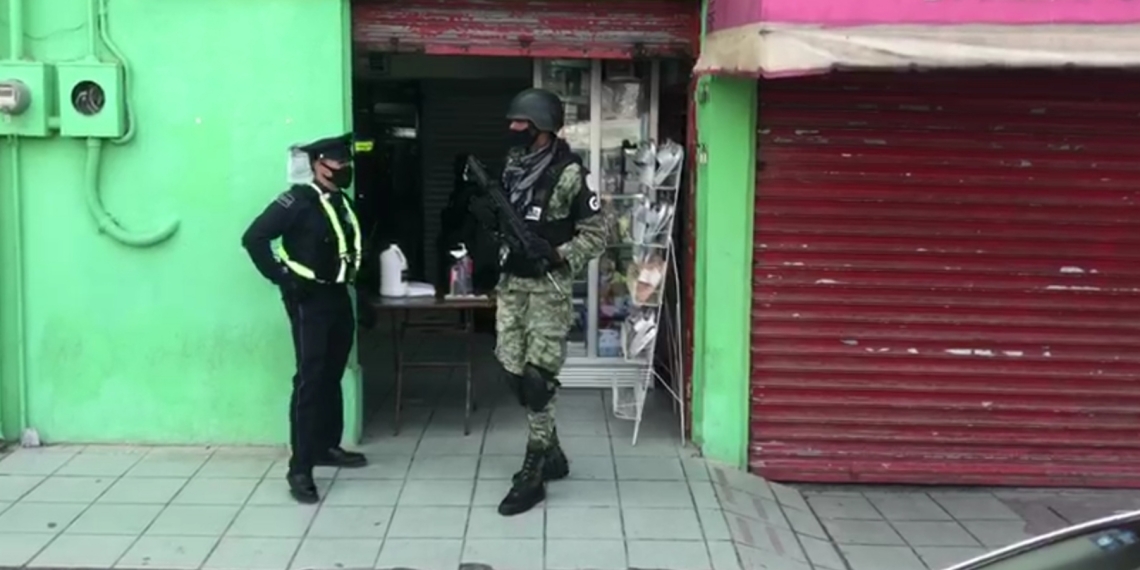 La Guardia Nacional  colabora en operativo