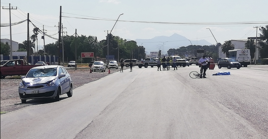 Atropellan a ciclista  y lo dejan sin vida