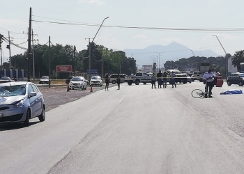 Atropellan a ciclista  y lo dejan sin vida