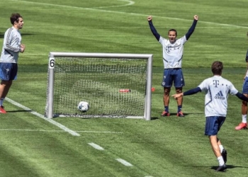 Bayern Munich regresó a los entrenamientos grupales